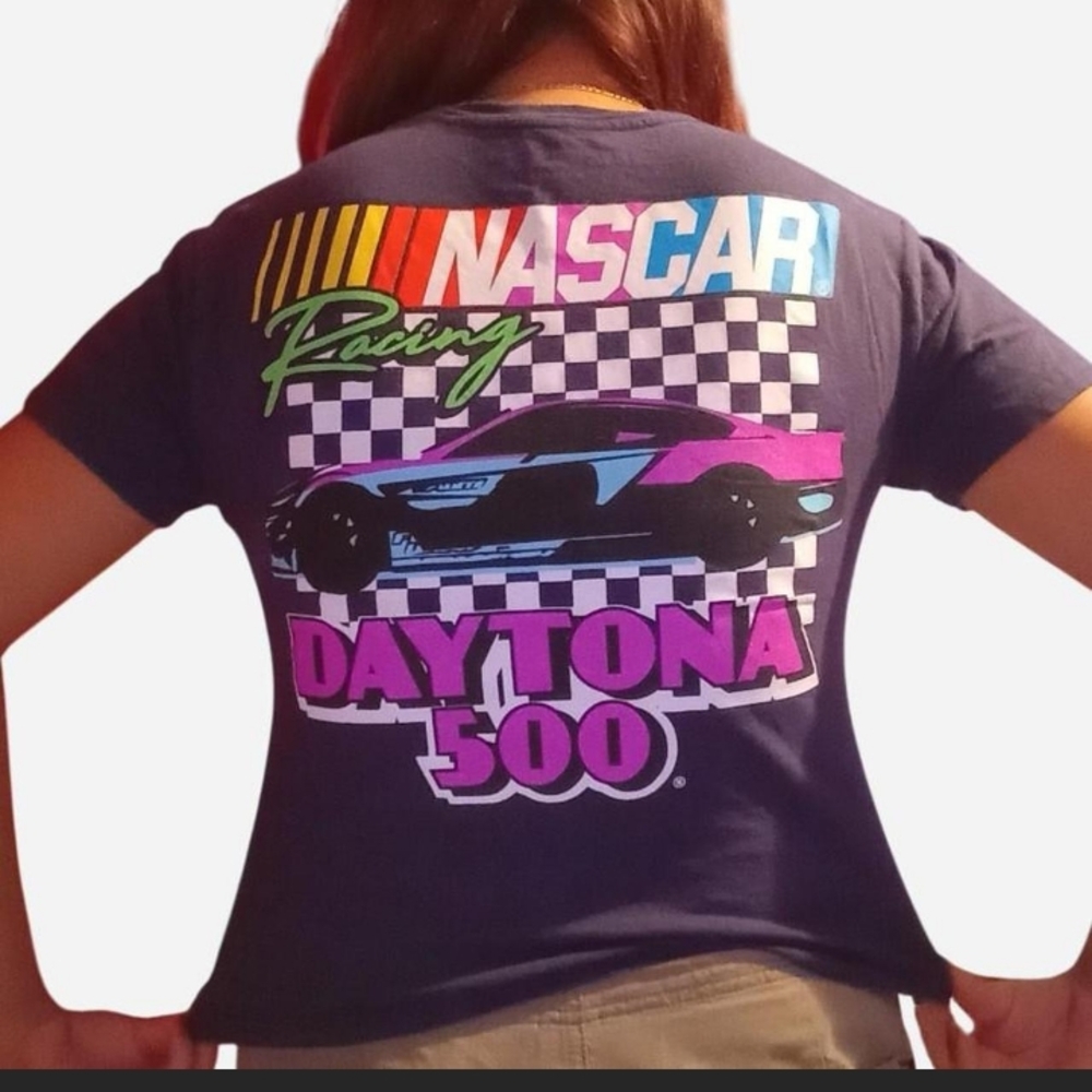 Nascar Racing Tee with Colorful Logo - Picture 3 of 3